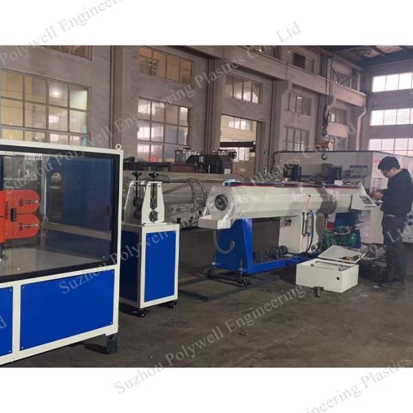 Plastic Pipe Extrusion Production Machine HDPE PP PPR Tube Water Supply Drainage