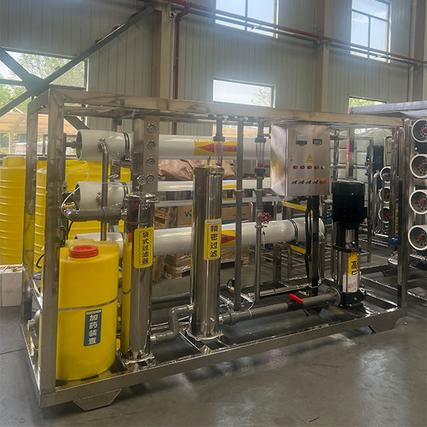 High Reliability 6000L/H Pure Water Equipment Environment Friendly Low Cost