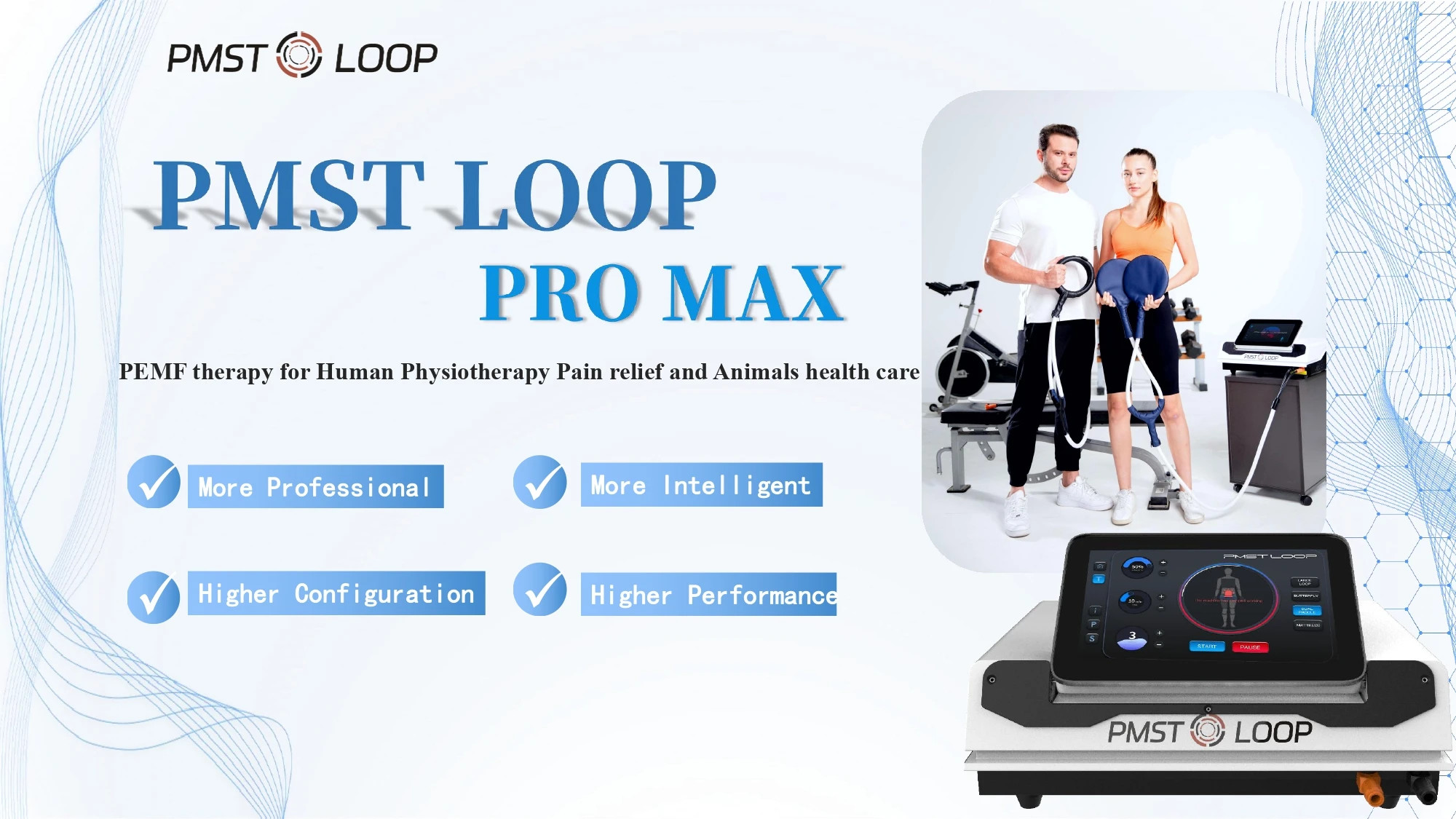 Pulsed Electromagnetic Field Reduce Inflammation Physio Magneto Pemf Magnetic Therapy Device Horse Human