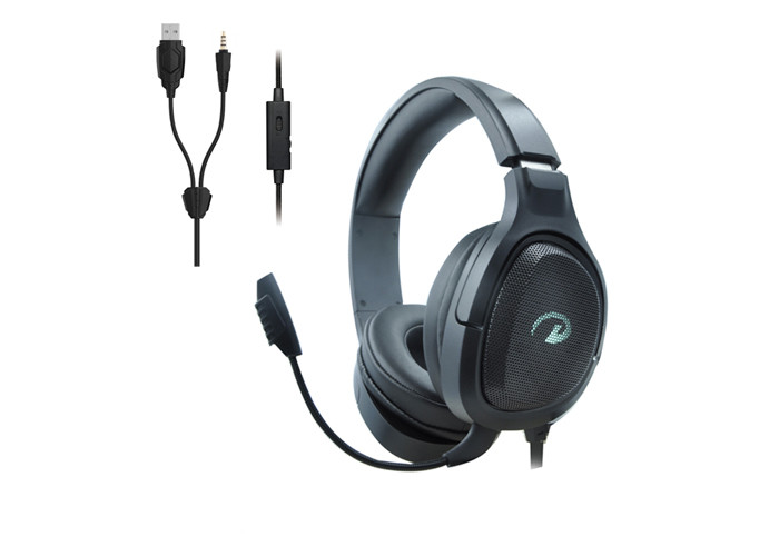 50mm Rgb Light Headphones , Light Up Gaming Headset ROHS approval