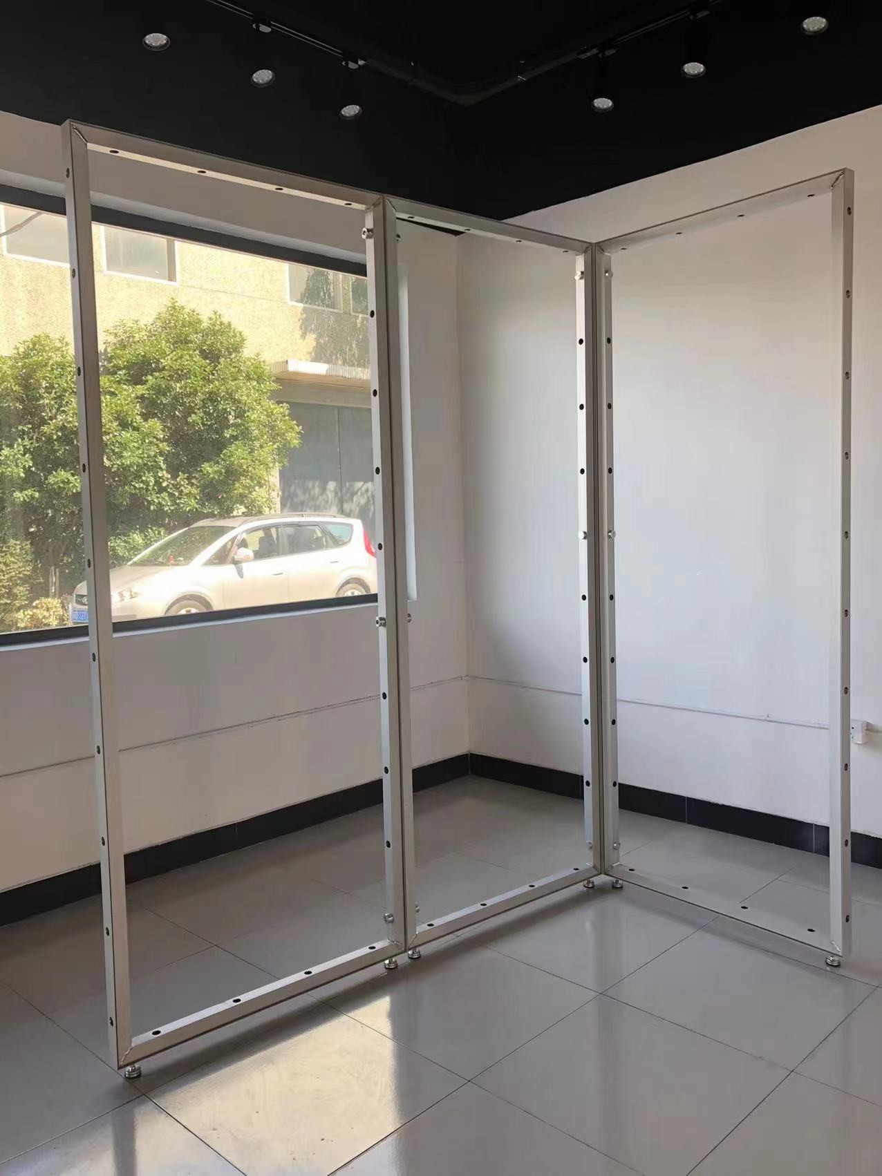 10ft Pop Up Trade Show Booth Walls 3.3x5ft Popup Collapsible Backdrop Displays