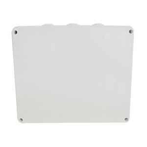 China Custom Design Plastic Outdoor Electrical Box / Grey Plastic Electrical Boxes on sale