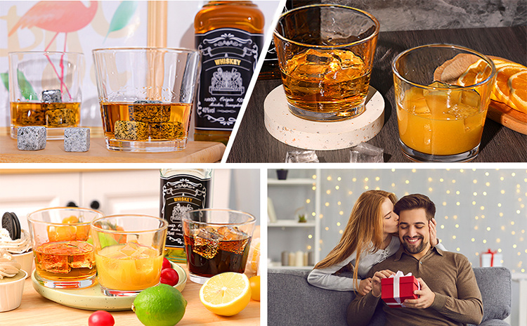 Creative Snow Mountain Shot Glass / Whiskey Glass Cup Beverage Glass Cup
