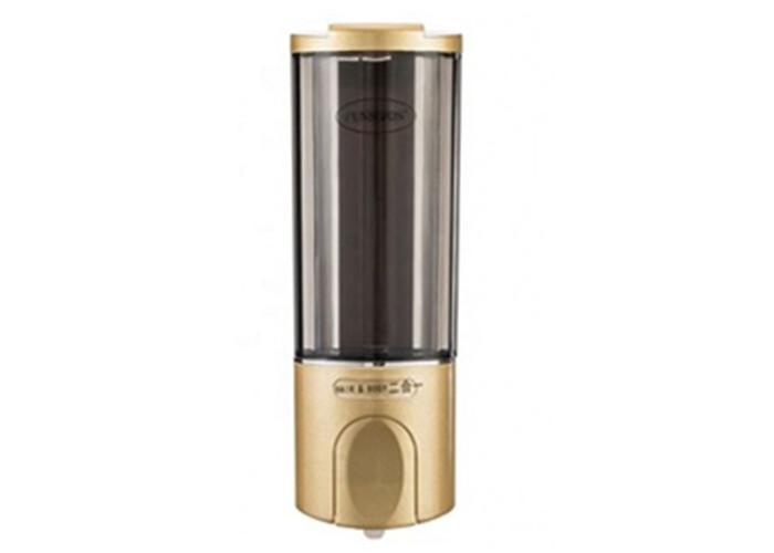 No Drilling 350ml Stainless Steel Liquid Dispenser For Bathroom