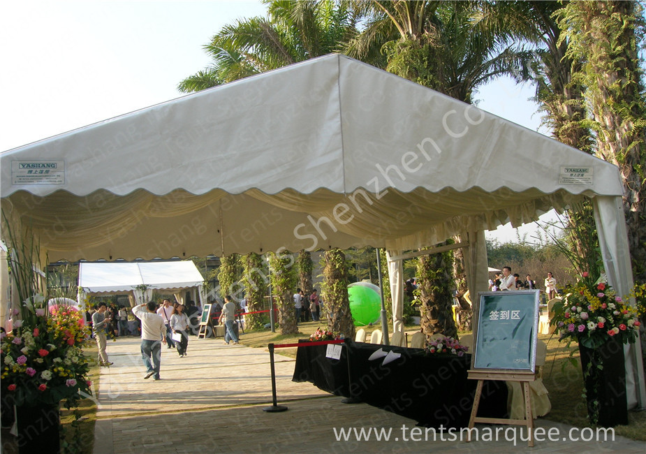 Professional Sturdy Large Outdoor Event Tent Rentals for New Product Launch Training