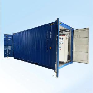  50T/Day Contanerized Seawater Desalination Equipment With Reverse Osmosis Technology Manufactures