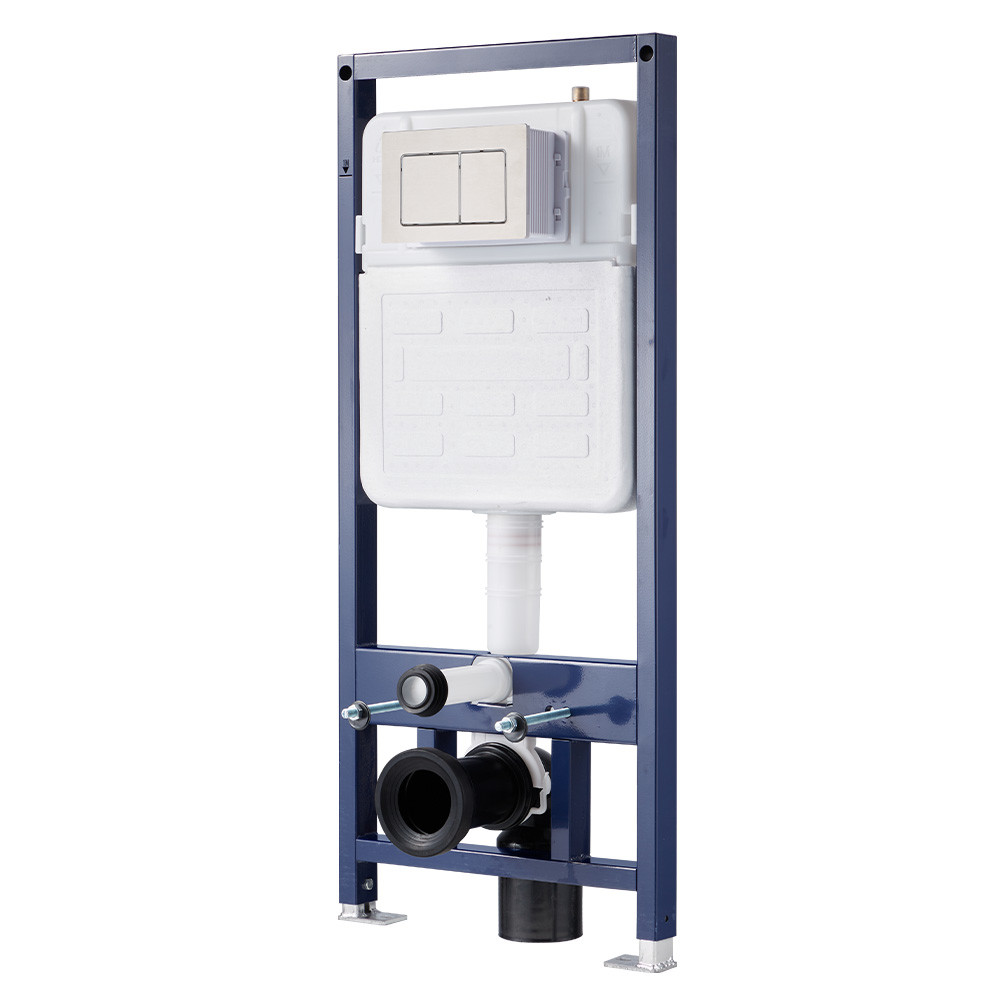  Efficient White Low Level Concealed Cistern With Standard Flush Pipe Manufactures