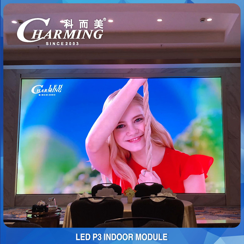 1/32 Scan P3 Indoor LED Video Modules High Refresh 3840Hz 192*192mm