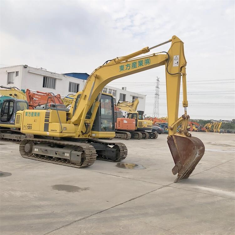 Used Komatsu PC120 Excavator 12000KG Machine Weight Original Hydraulic Cylinder