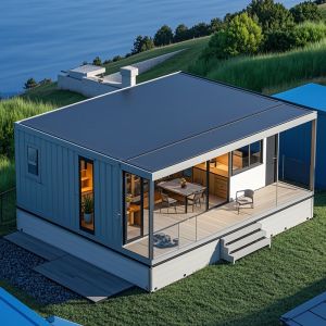 China Mobile Prefabricated Tiny Home Casa Customizable With Modular Design on sale
