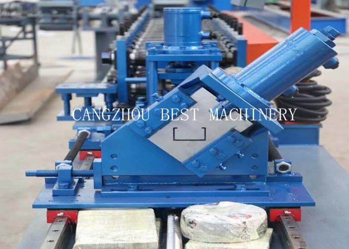 High Efficiency Metal Stud Roll Forming Machine , Stud And Track Making Machine