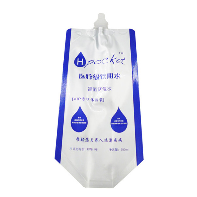 Milk liquid food packaging bag OEM wholesale independent suction pocket