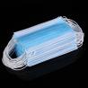 Buy cheap Breathable Disposable Non Woven Face Mask / Earloop Anti Virus Blue Hospital from wholesalers