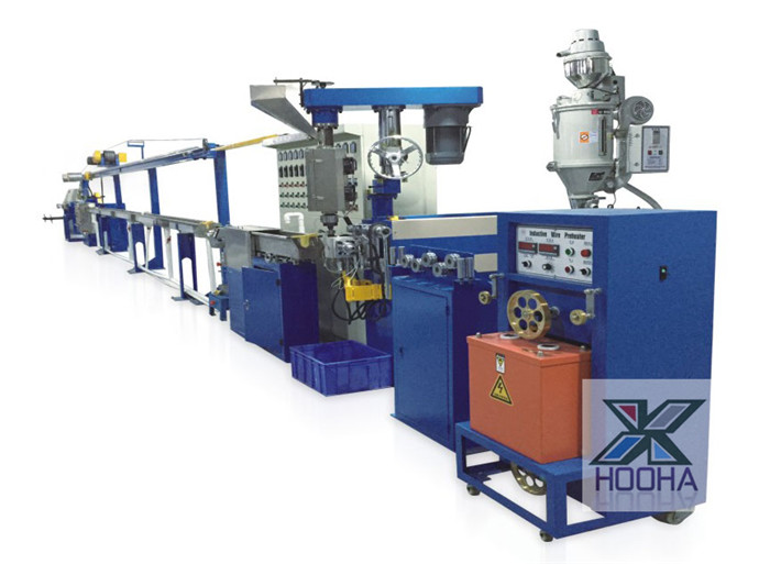 Ldpe Xlpe Lshf Nylon Tpu Tpe Sheathed Electric Cable Extrusion Line