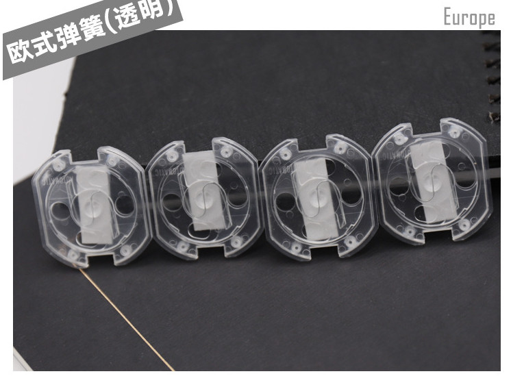 Electrical Protector Caps Child Safety Outlet Covers / Child Safety Plug Socket Covers Clear Proof
