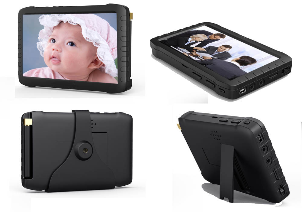 HD 2.4GHz wireless mini DVR 5inch TFT support 32G SD card