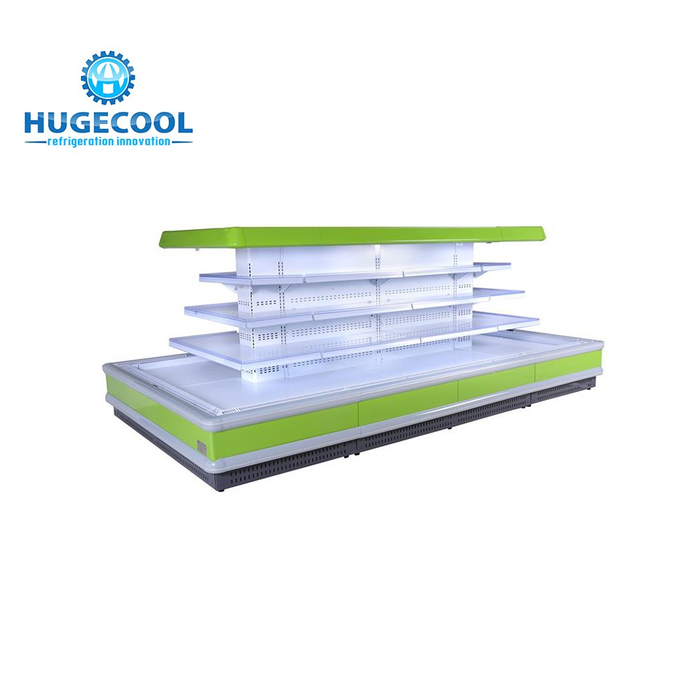 Single Temperature Refrigerated Display Case , Multideck Display Chiller