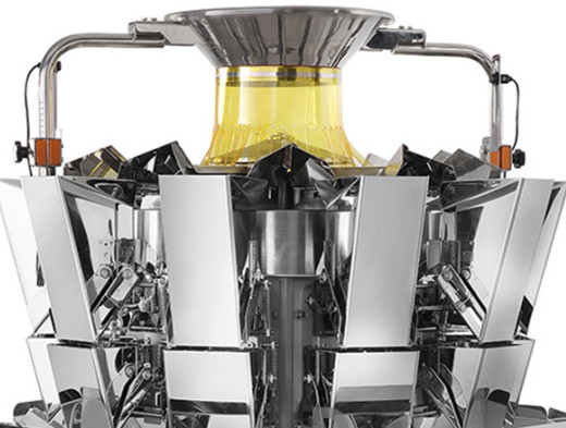 2KW Mini 14 Heads 0.8L Granules Multihead Weigher For Rice