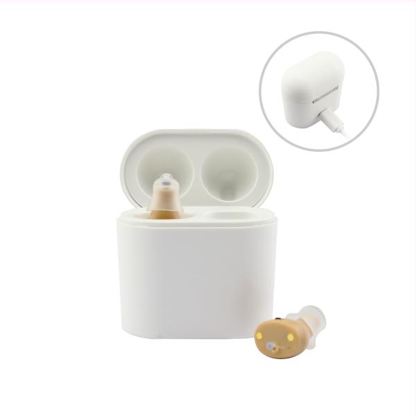 110dB Mini CIC Hearing Aid 1.2cm Digital Hearing Amplifier Better Sound Better