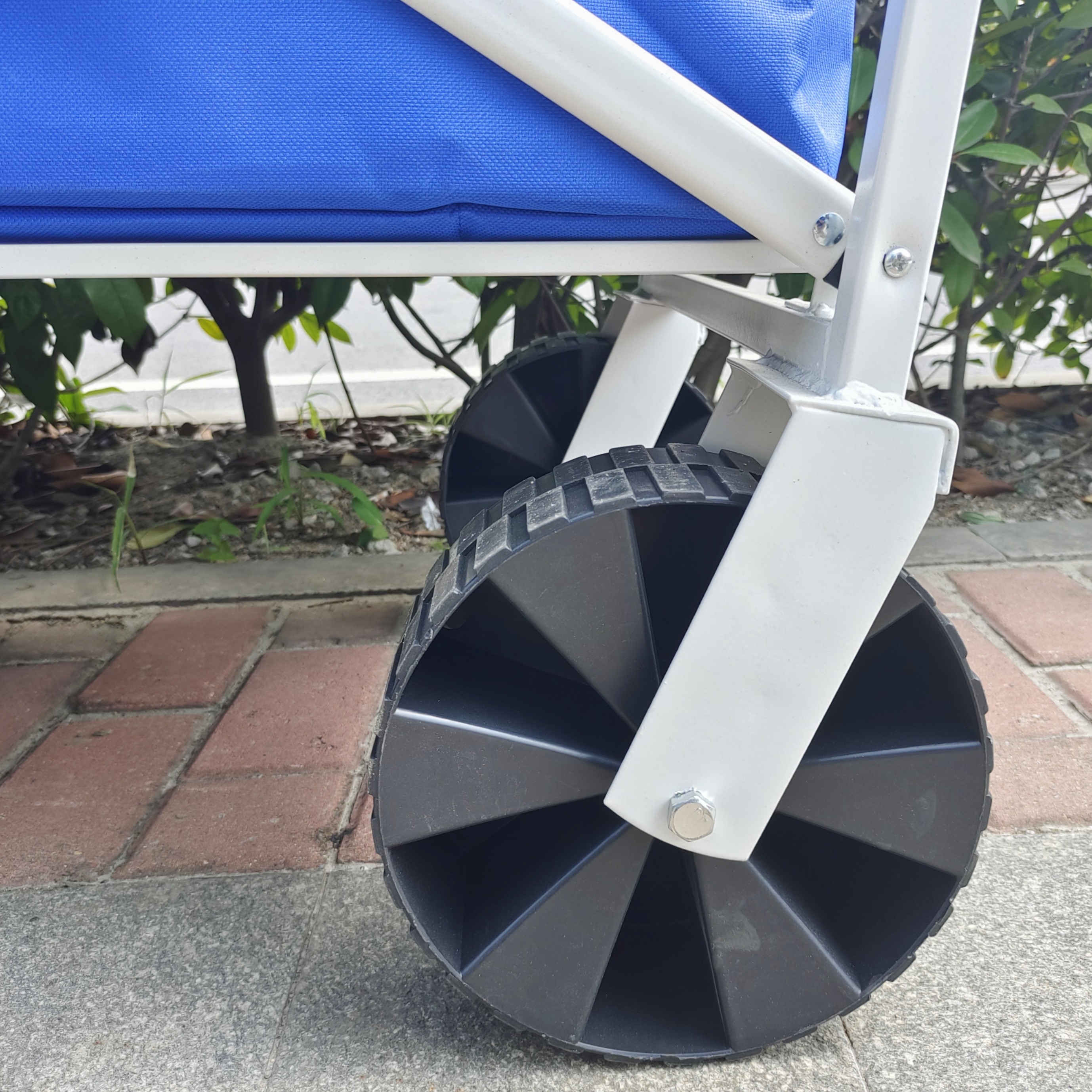 Folding Stroller Wagon Collapsible Beach Trolley Fishing Cart Kids Wagon