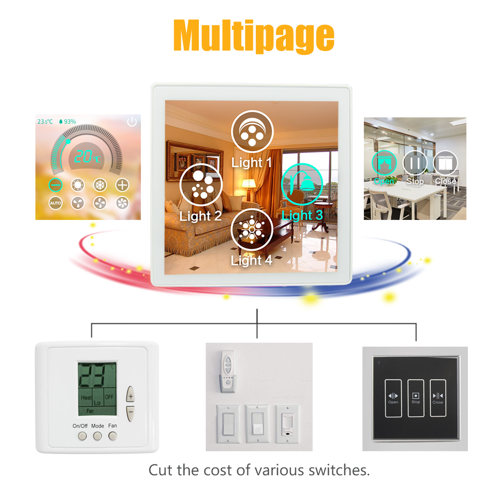 Hotel Central WIFI Remote Control Switch Air - conditioning Control Panel