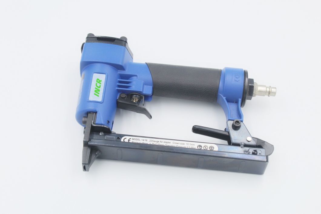 Top-Rated Durable 22gauge Fine Crown Air Pneumatic Staple Gun Air Stapler 1416 for Furniture Decoration