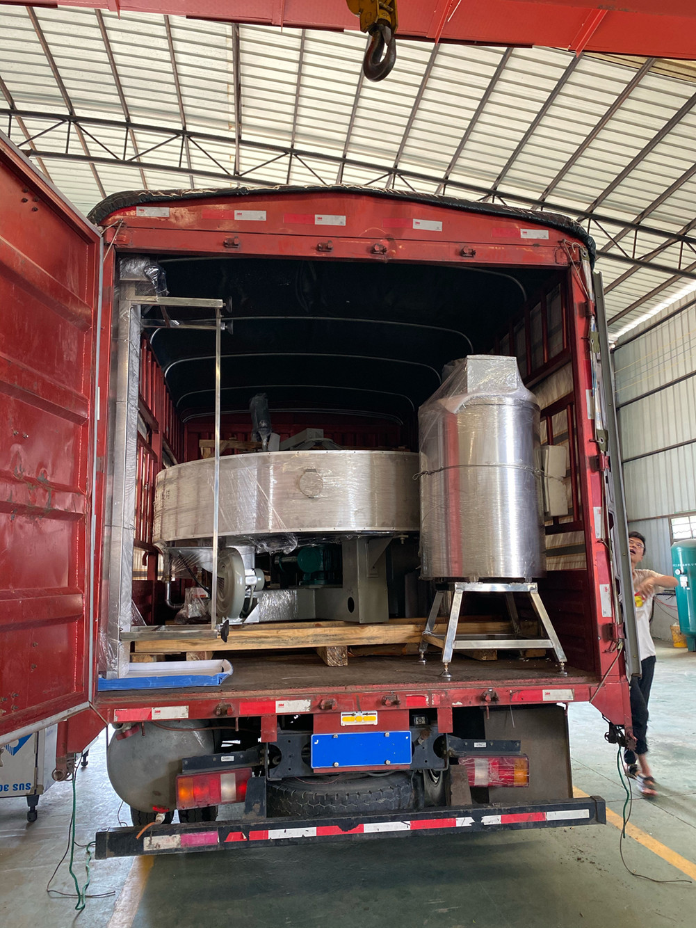 44mm Bread 4.2m³/H Automatic Egg Roll Making Machine