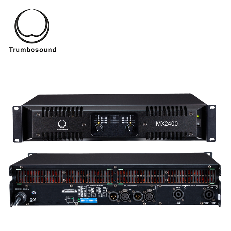 Digital amplifier class D power amplifier 4 channel amplifier 4x1500W , MX1500