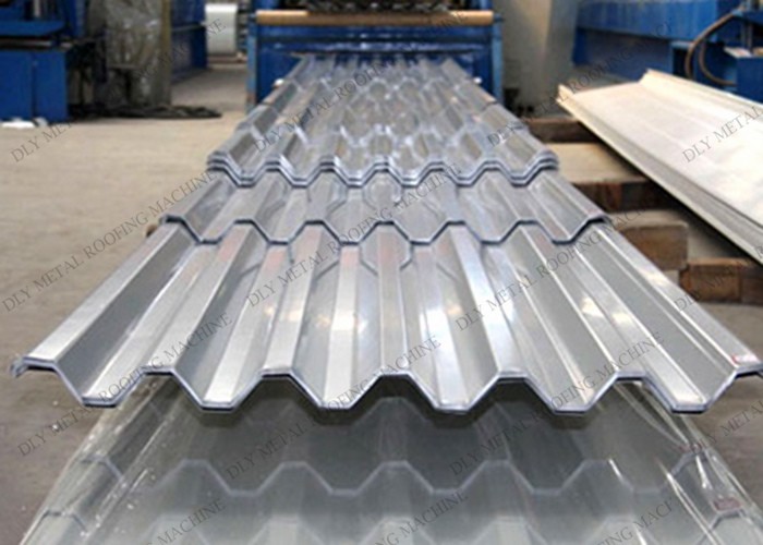 1250mm Floor Deck Roll Forming Machine Cr12 Metal Roof Machine