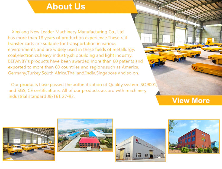 Customized Motorized Steerable Rail Transport Car For Slag Scrap Handling
