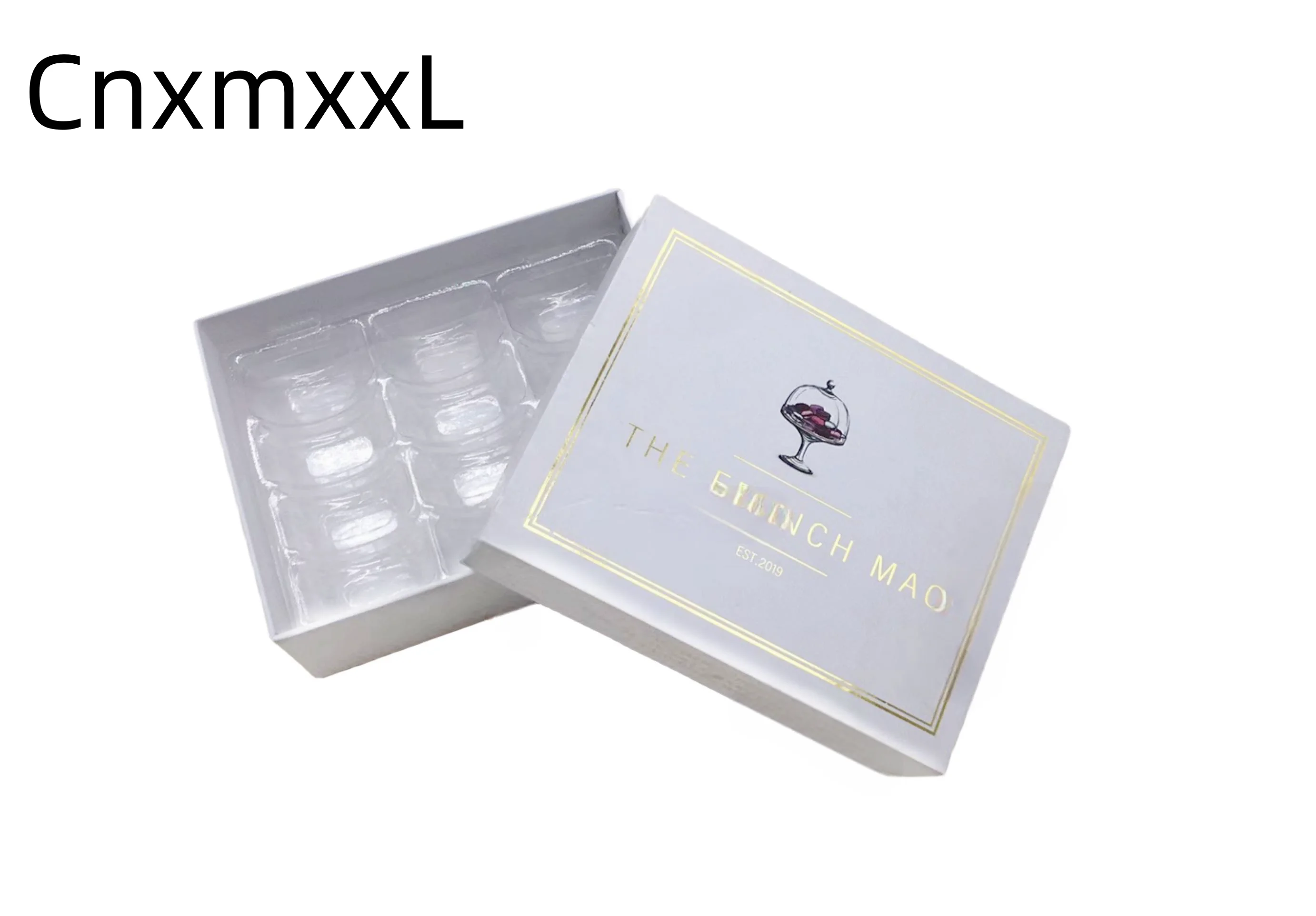 Macaron Packaging Cake Snack Heaven And Earth Cover Gift Cardboard Box Empty