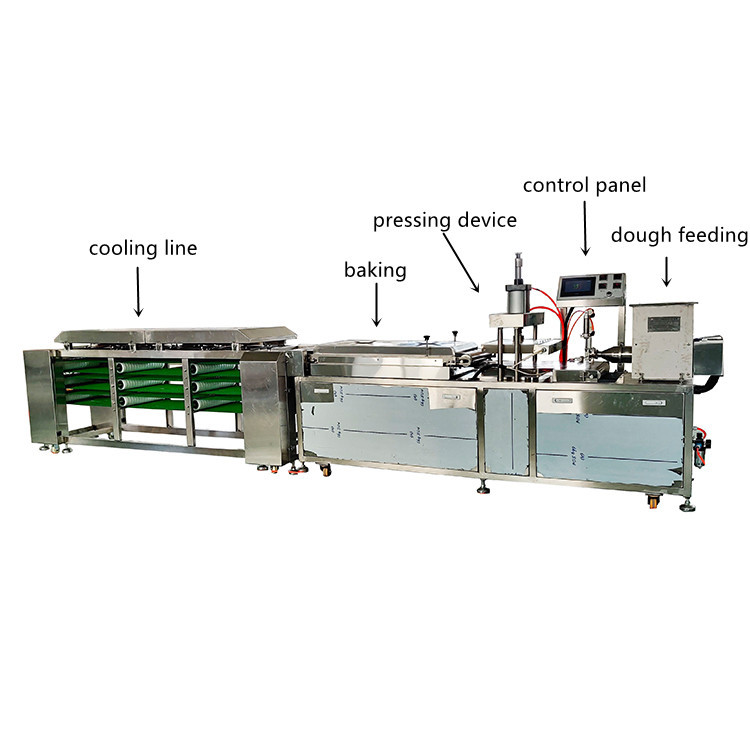 Exceptional Automatic Tortilla Machine BP-450 with 700-3000pcs/Hour Capacity