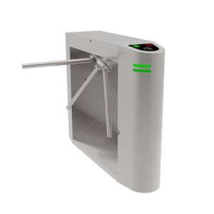 CNC Laser Cutting Turnstile Attendance SS304 Tripod Turnstile Gate IP45