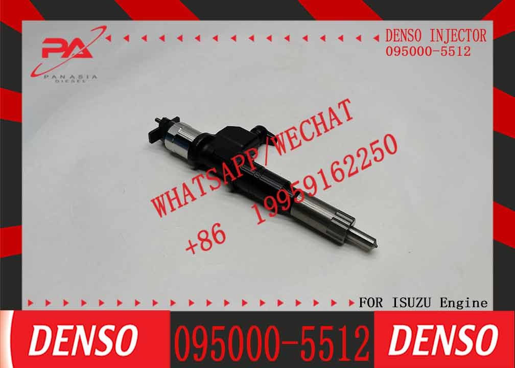 Diesel Fuel Injector Common Rail Injector Assembly 095000-5511 095000-5510 095000-5512 for ISU-ZU 6WG1 6WF1 6UZ1