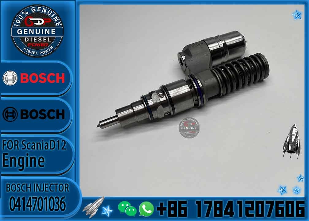 Common Rail Diesel Fuel Injector 0414701036 0414701061 For Bo-sch DC9 Engine Nozzle 1730888 0 414 701 036