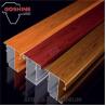 Buy cheap High Hardness Wood Finish Aluminium Profiles T5 T6 For Kitchen Door / Curtains from wholesalers