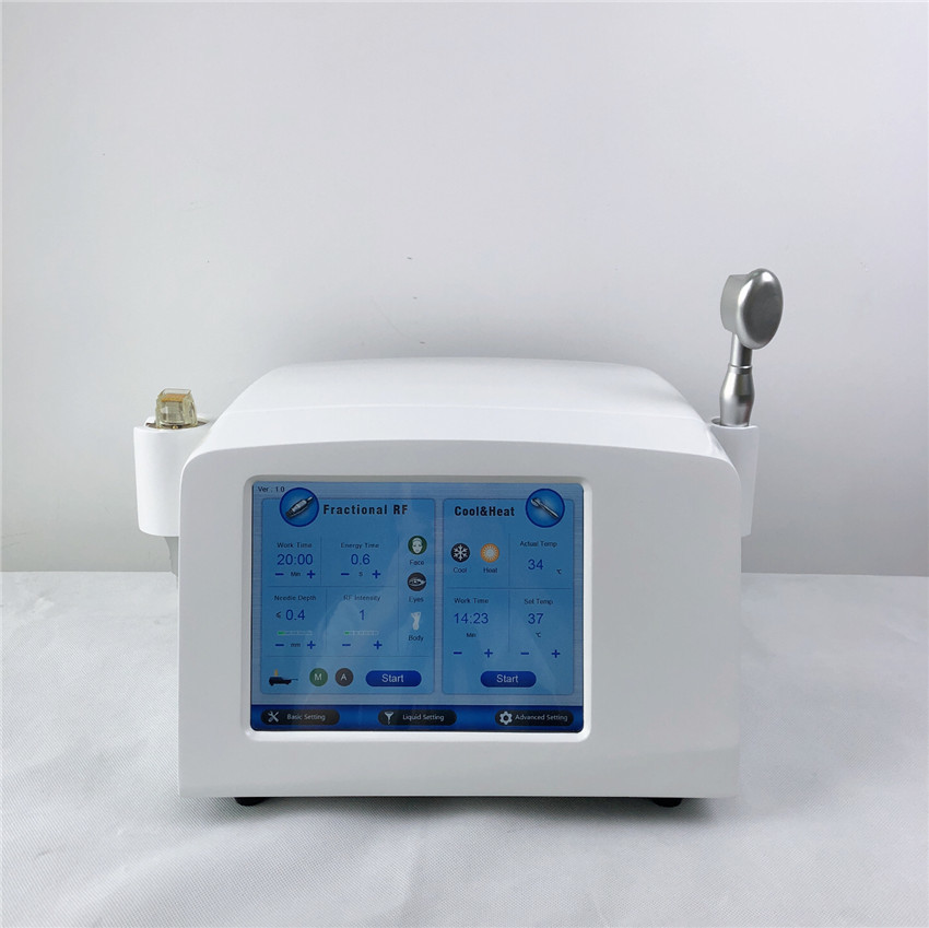 Thermal Cooling 10.4 Inch Microneedling Fractional RF Face Lifting