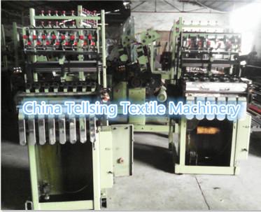 good quality used 6/55 needle loom machine for weaving webbing,tape or ribbon
