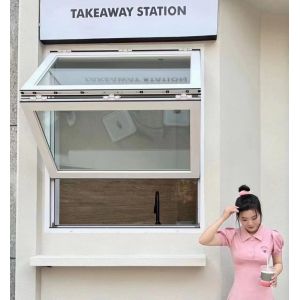 View Stained Glass Inspired Folding Window Creating Kaleidoscopic Light Patterns