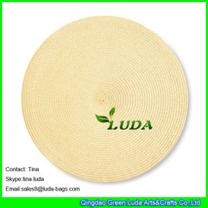 LUDA pp braided tabel placemats round personalized placemats canada