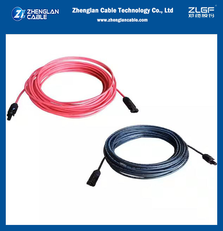 1.5kv Photovoltaic Solar Cable 4mm 6mm 10mm En50618 Standard