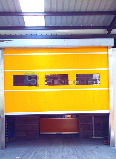 Industrial Stronger Anti - Wind Pipe High Speed Doors Rolling Shutters