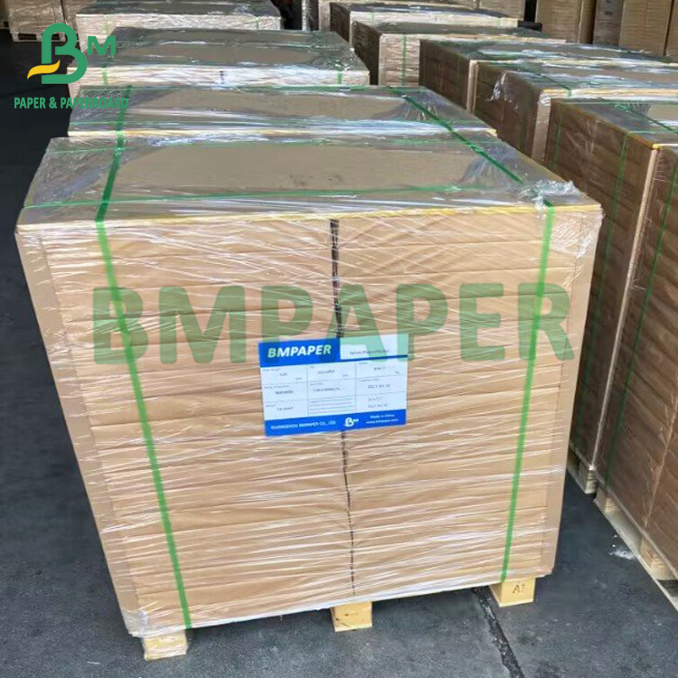 Semi Extensible Brown Kraft Paper Cement Kraft Bags Paper 90gsm 50kg