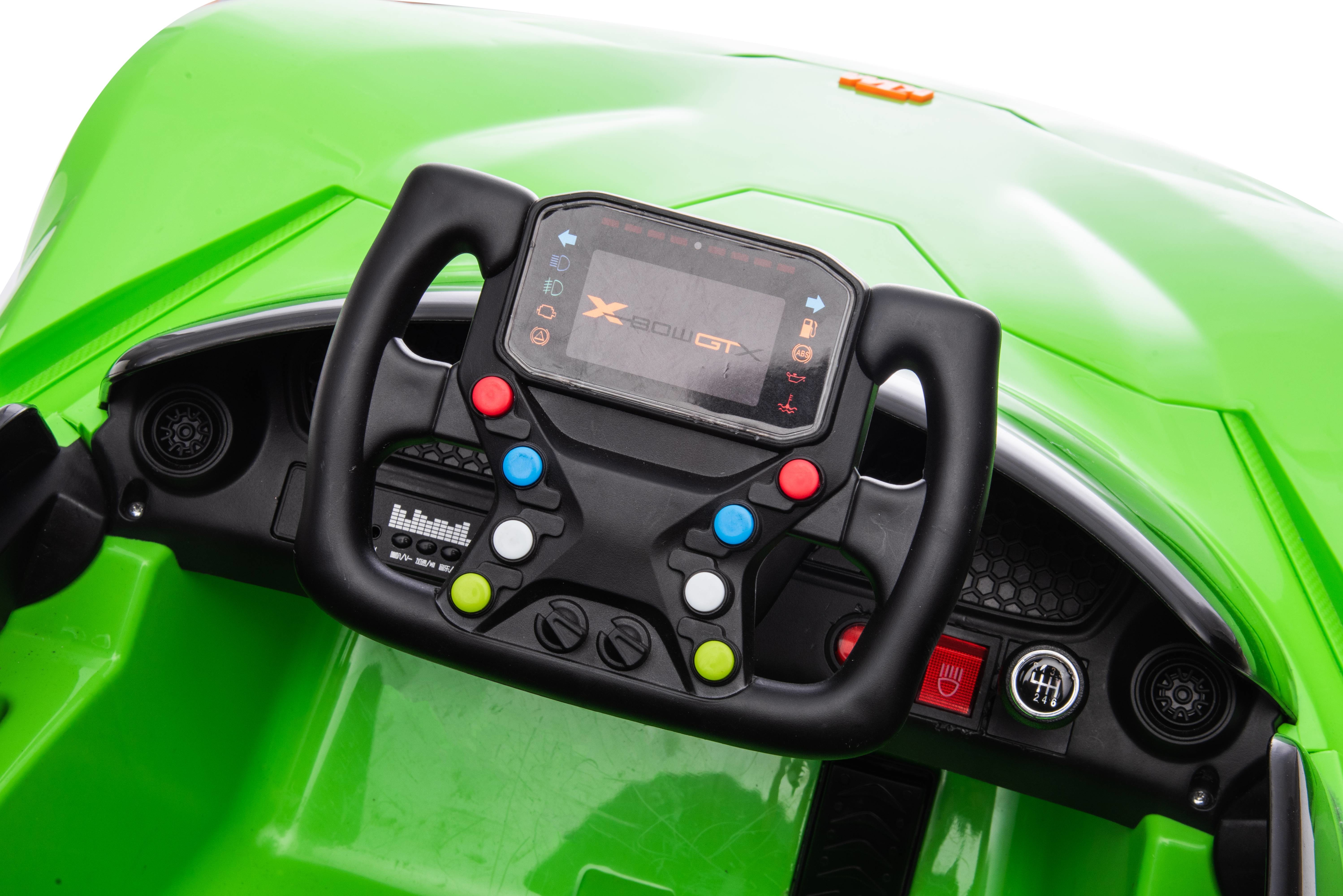Licensed KTM X-Bow GTX 12V Ride On Toys for 3-6 Years Old Boys Girls Gifts,Kids Electric Car with Music