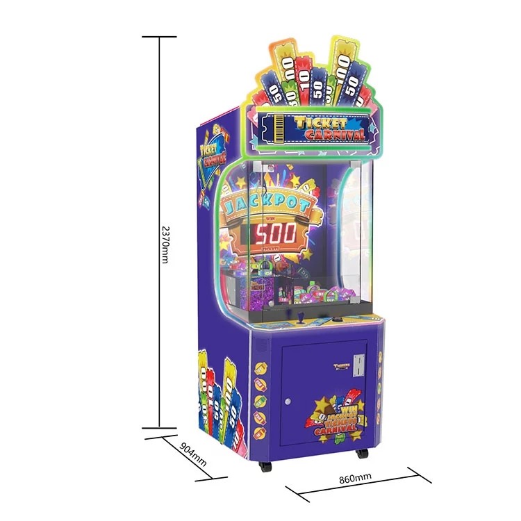 Game Center Carnival Ticket Prize Redemption Arcade Machines