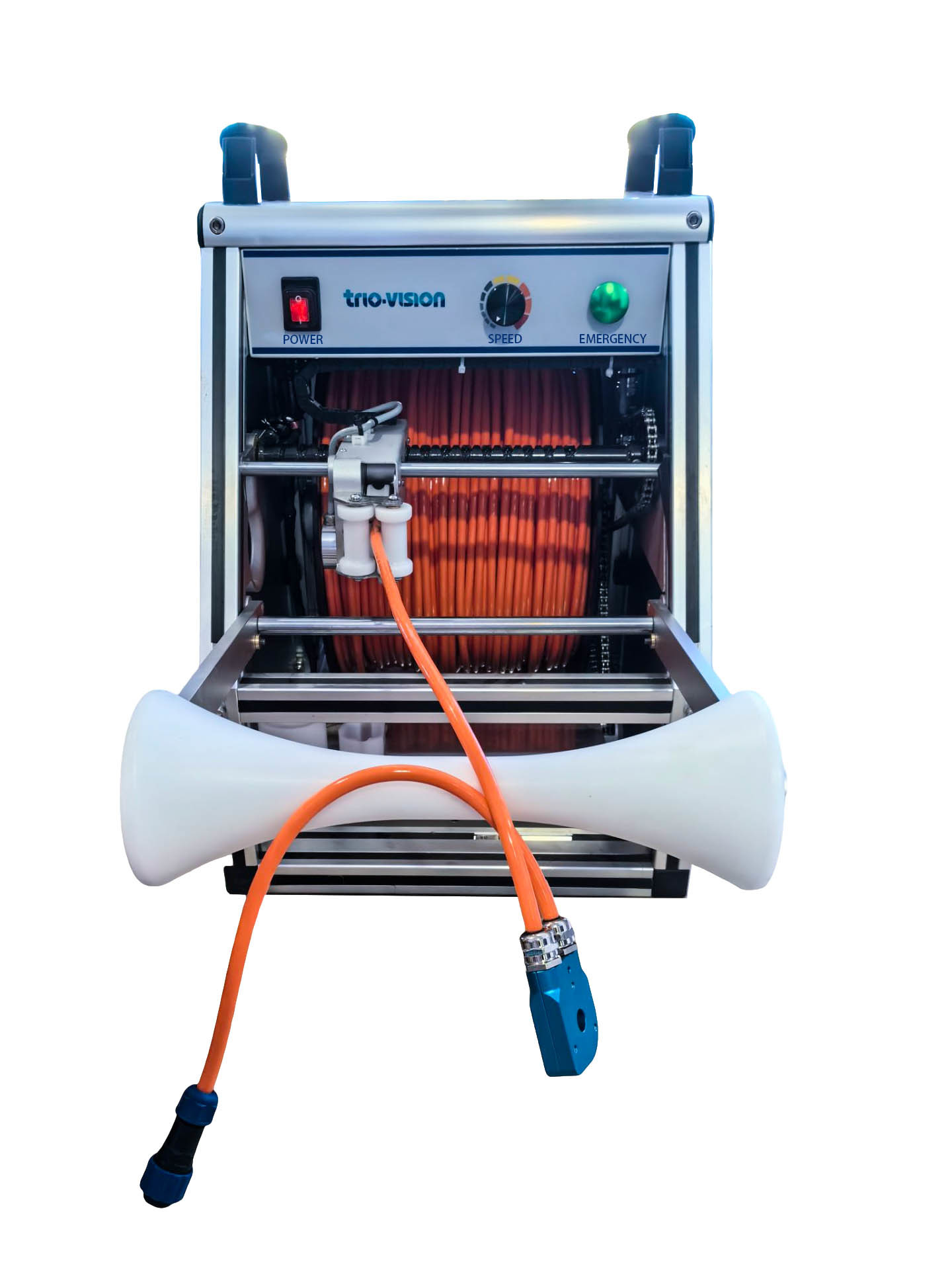 CCTV and Sonar Sewer/Water Pipe Inspection System Amphibious Inspection Rotate Camera
