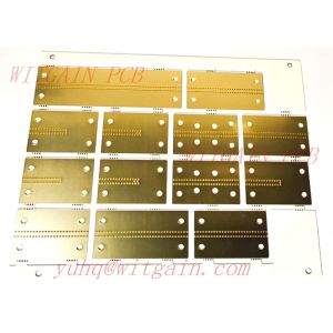 RO4350B Double Side PCB High Frequency 1 OZ Copper Thickness