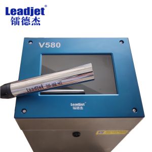 V580 Industrial CIJ 32 Dots 280m/min Date Batch Number Coding Machine Chips System with QR Code