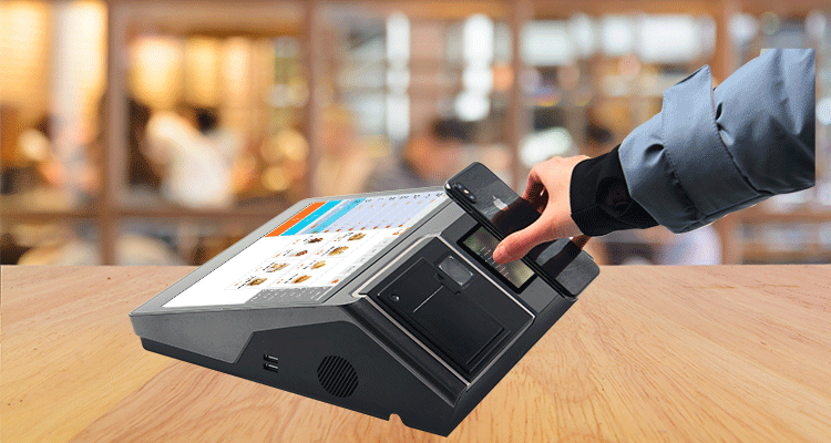 SDK Function All-In-One Touch Screen Credit Card Pos Terminal for Restaurant Supermarket