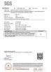 Dongguan Lanjin Optoelectronics Co., Ltd. Certifications